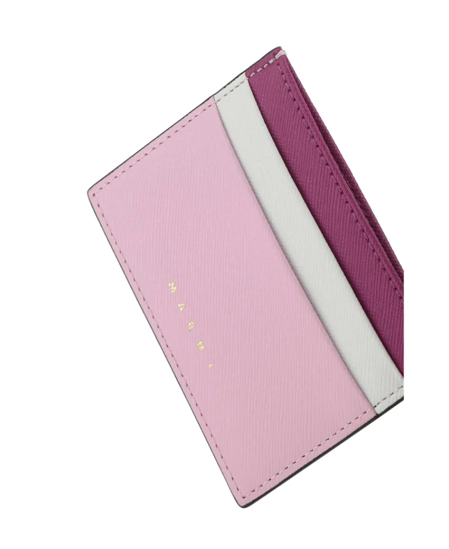 Colour-Block Logo Cardholder