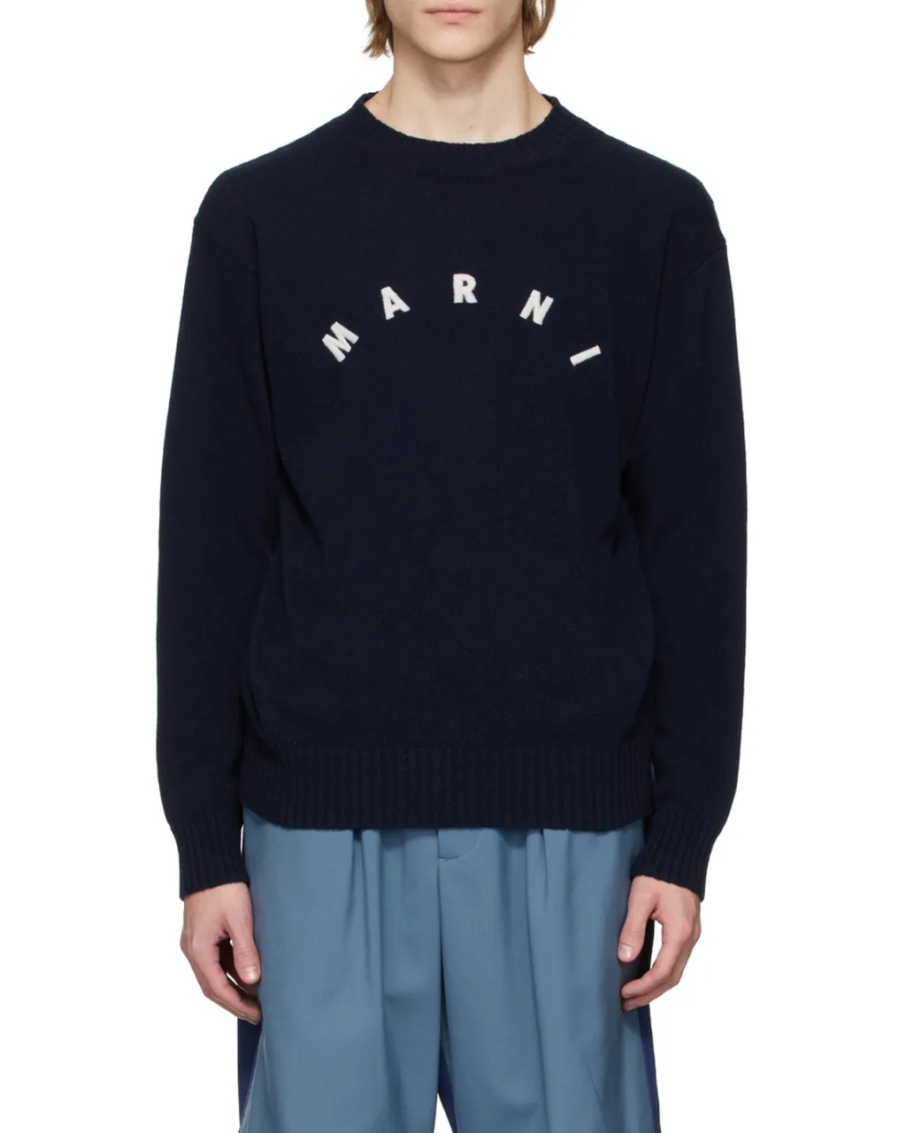 Logo-Knitted Jumper