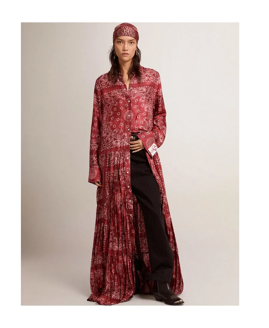 Golden Goose Deluxe Brand Bandana Printed Dress