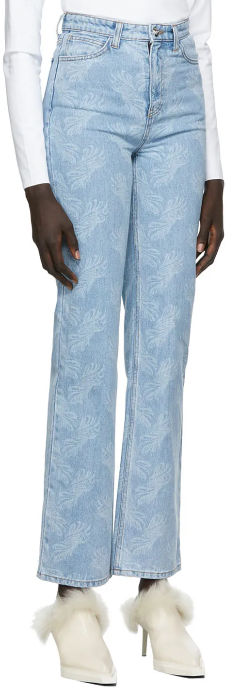 Paisley-Print Trousers
