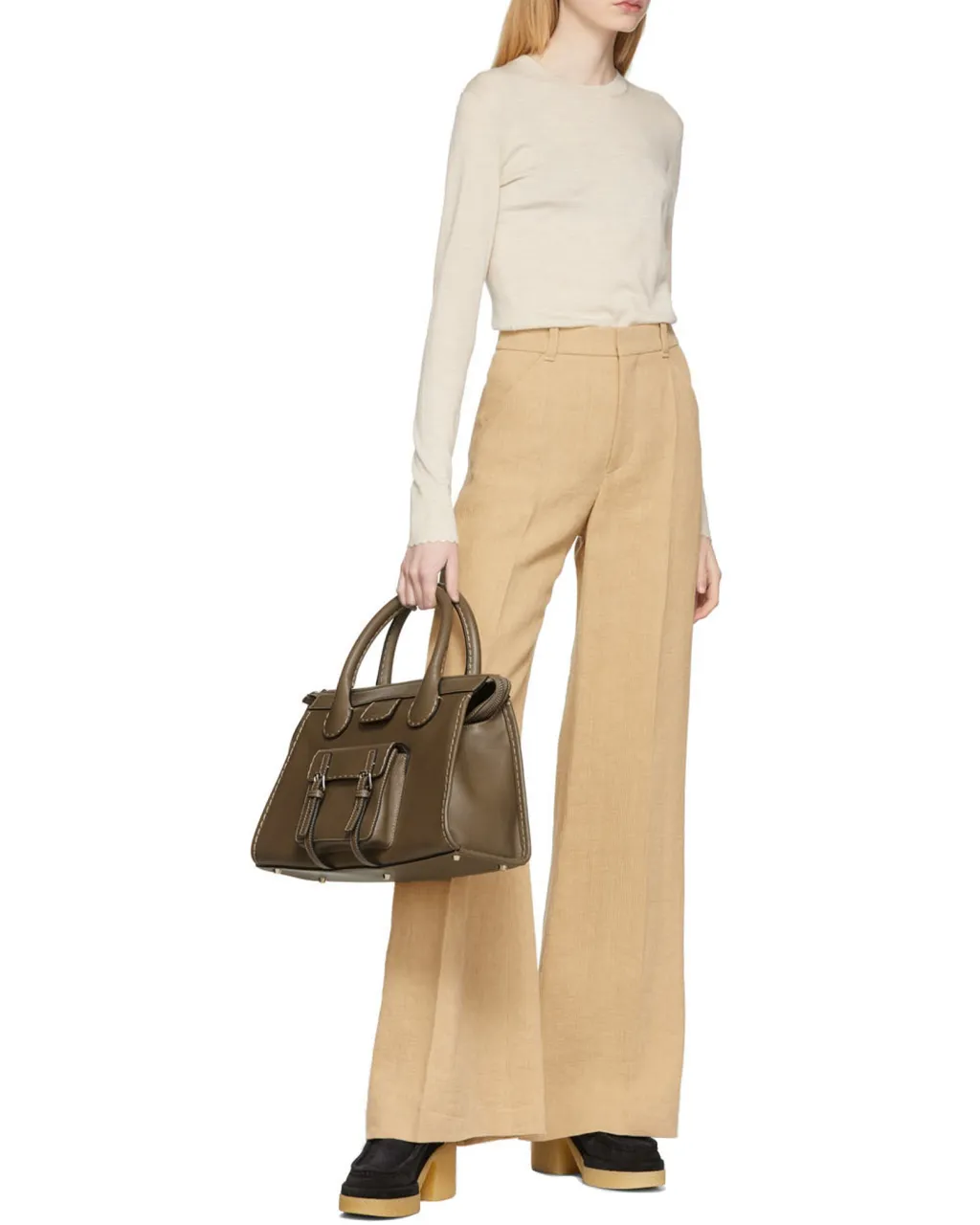 ' Wide Chloe Organic Linen