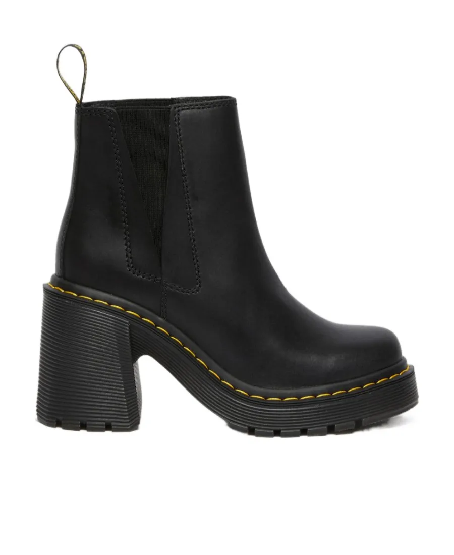 Dr. Martens Flared Heel Chelsea Boots
