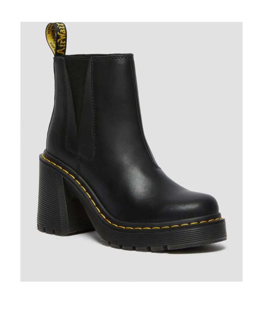 Dr. Martens Flared Heel Chelsea Boots