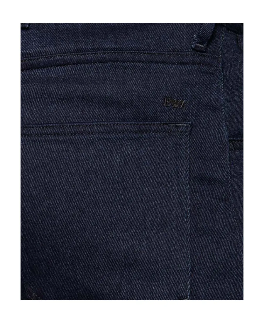 Pocket Design Tapered Jeans