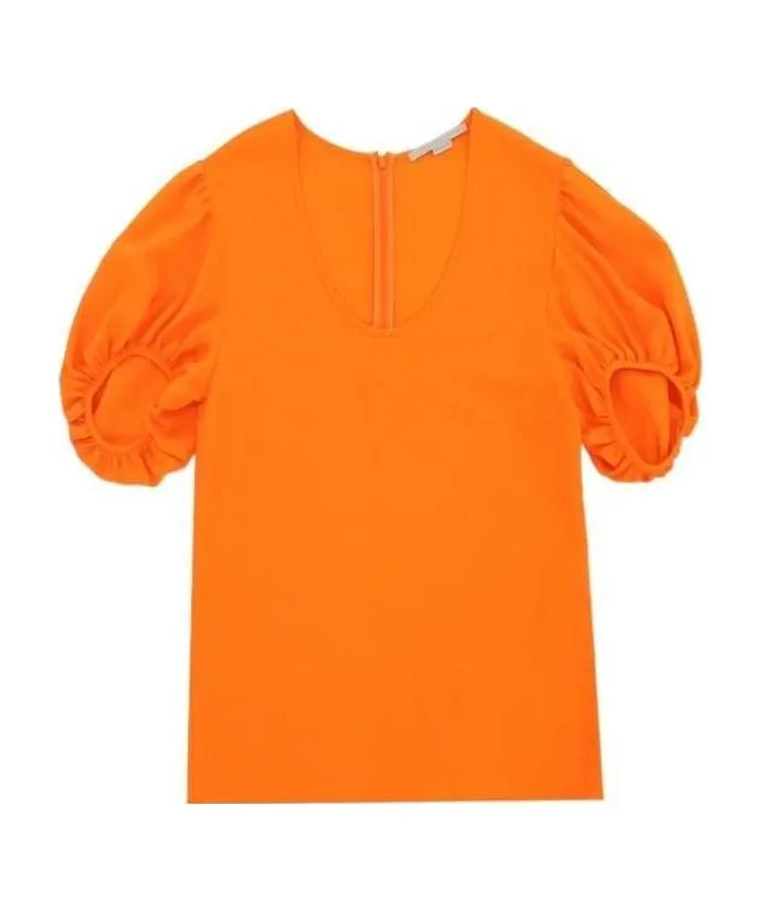 Stella Mccartney Puff Sleeved Crewneck T-Shirt