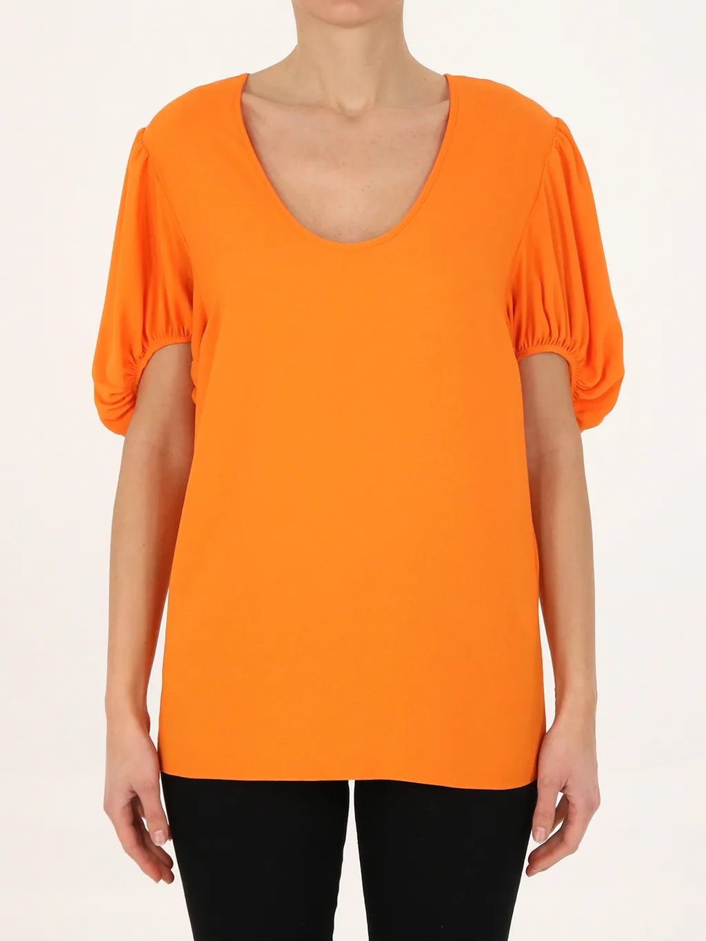 Stella Mccartney Puff Sleeved Crewneck T-Shirt