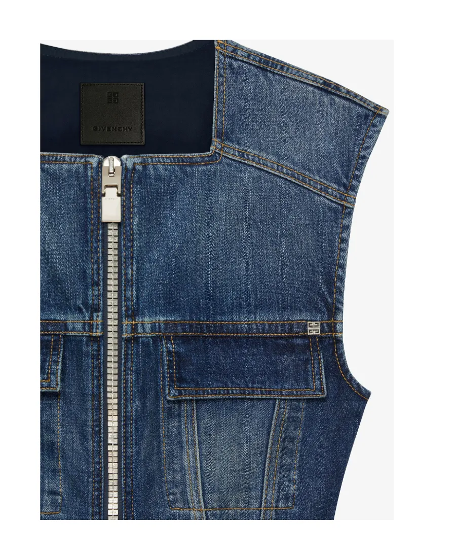 Short Denim Dress