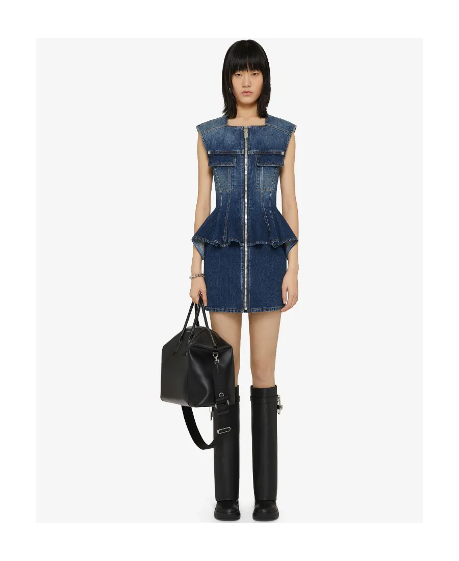 Short Denim Dress