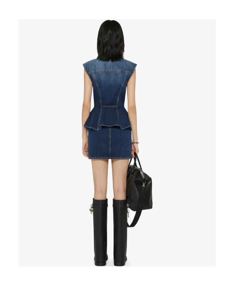 Short Denim Dress