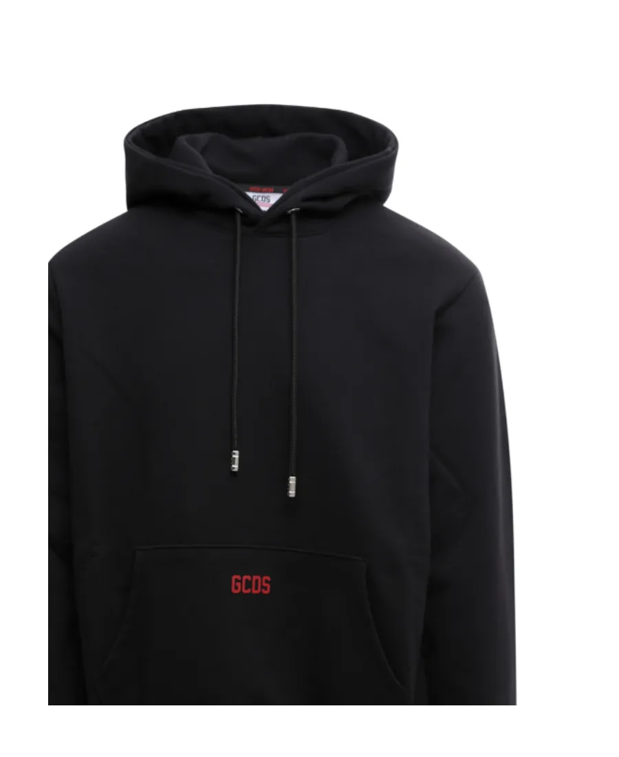 Gcds Logo Detailed Drawstring Hoodie