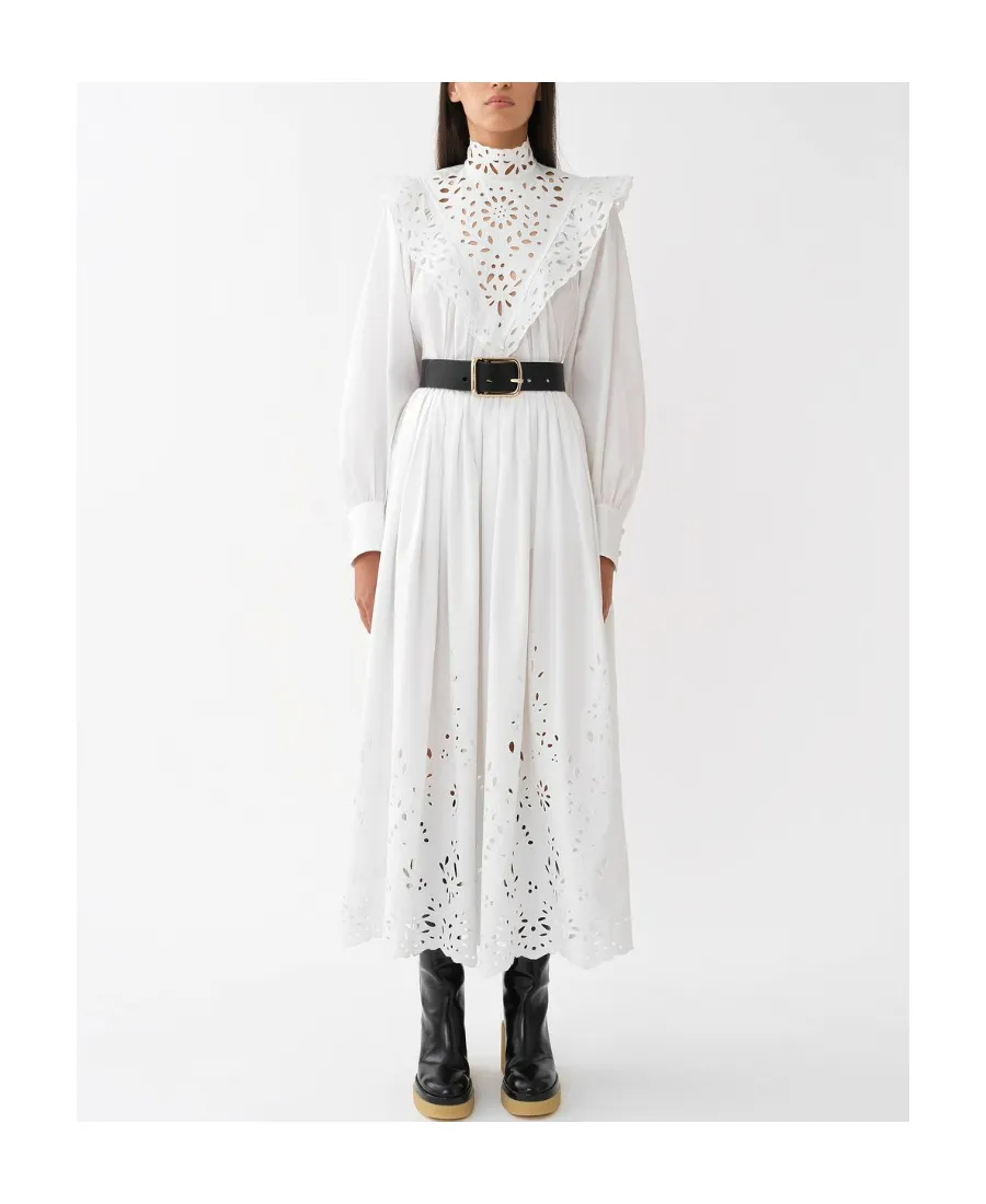 Chloé Embroidered Mid-Length Skirt