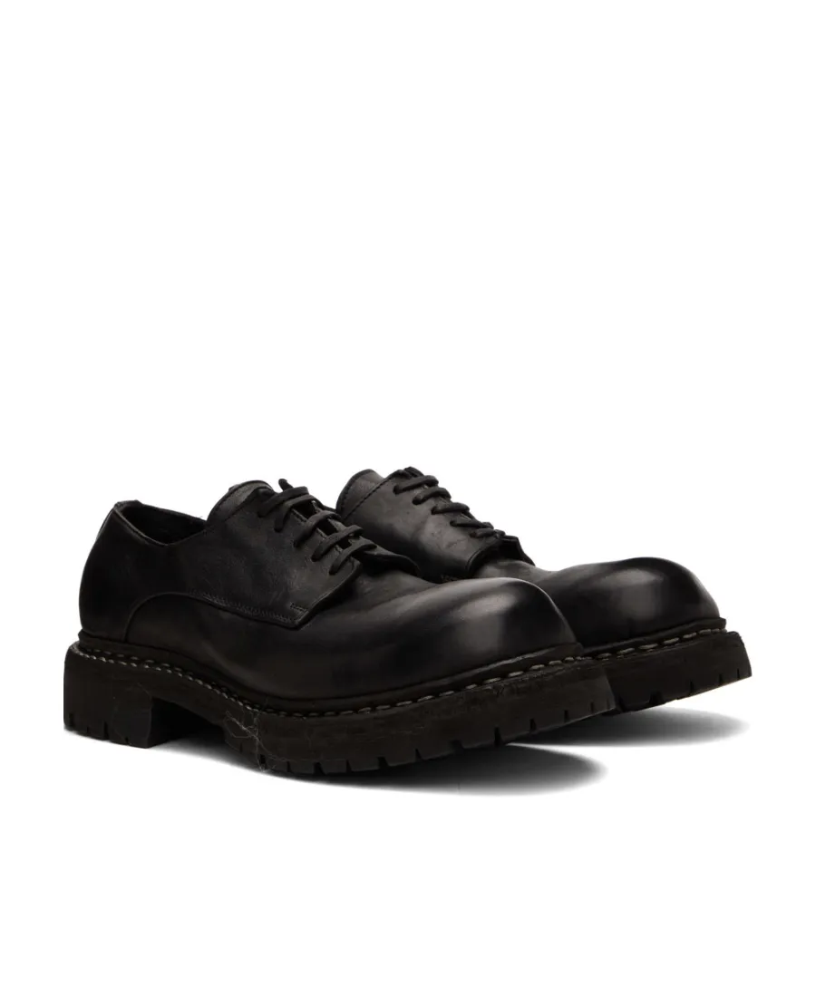 Leather Lace-Up Shoes