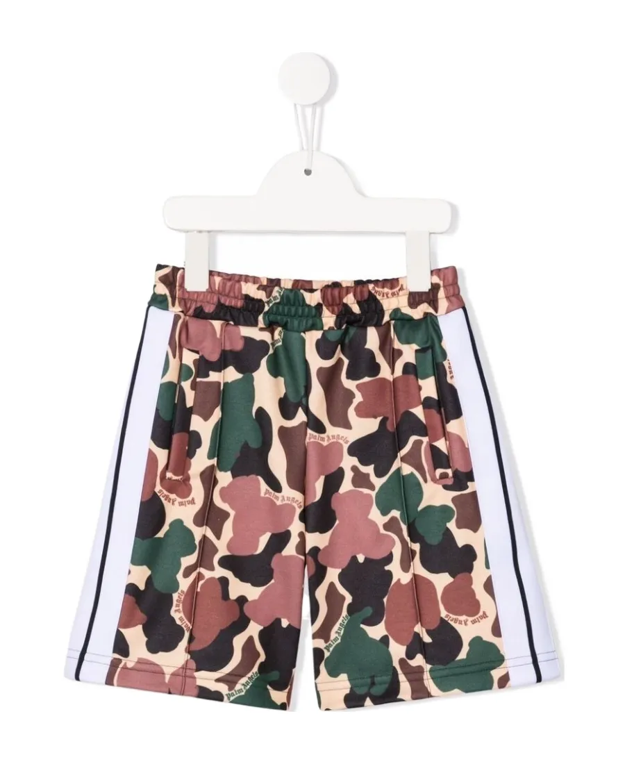 Camouflage-Print Shorts