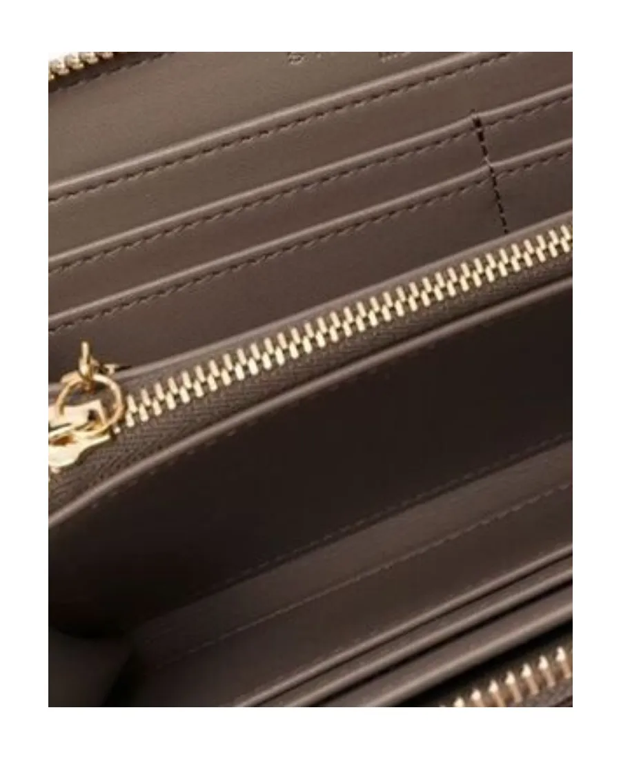 Stella Mccartney Logo Perforated Zipped Wallet