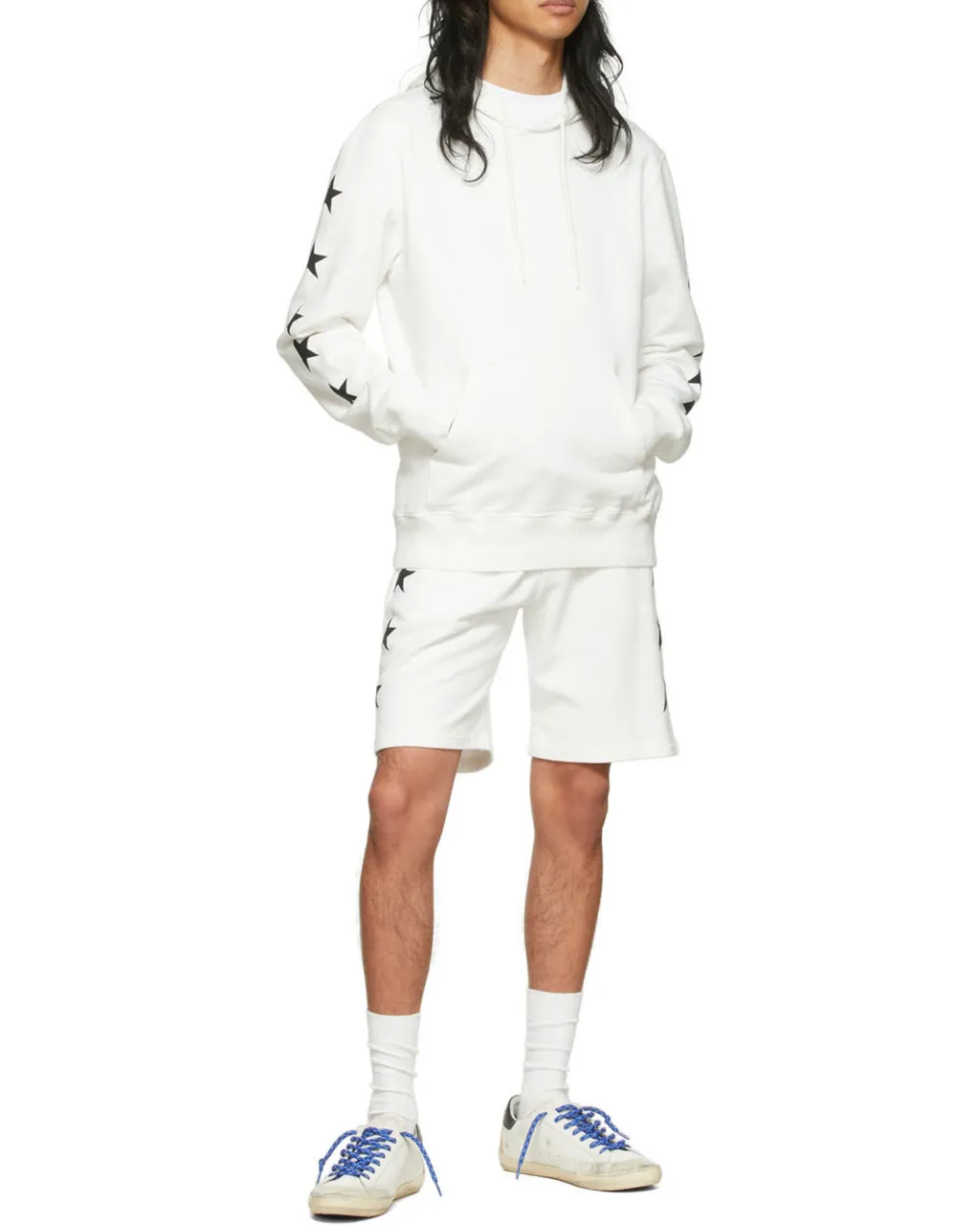 Golden Goose Deluxe Brand Star Printed Shorts