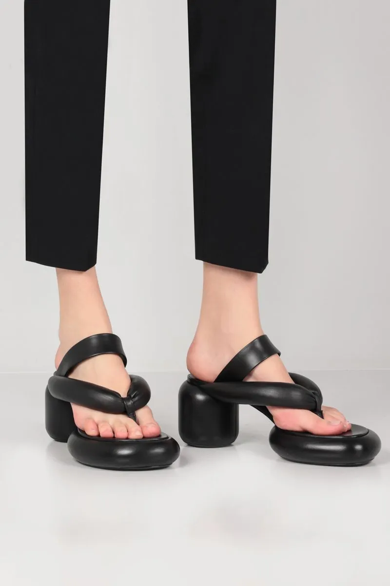 95Mm Padded-Strap Leather Sandals