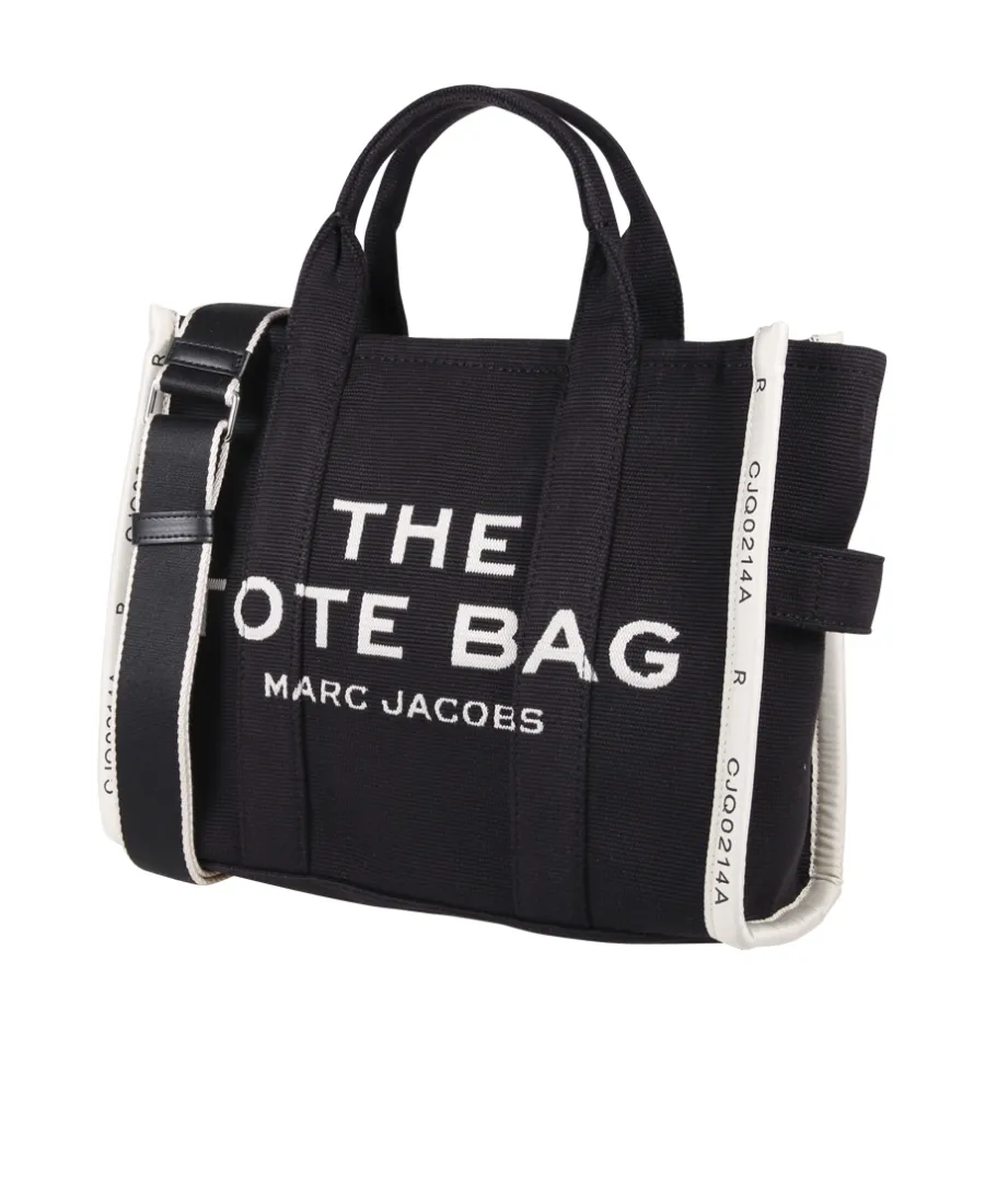 Black Logo Shoulder Bag
