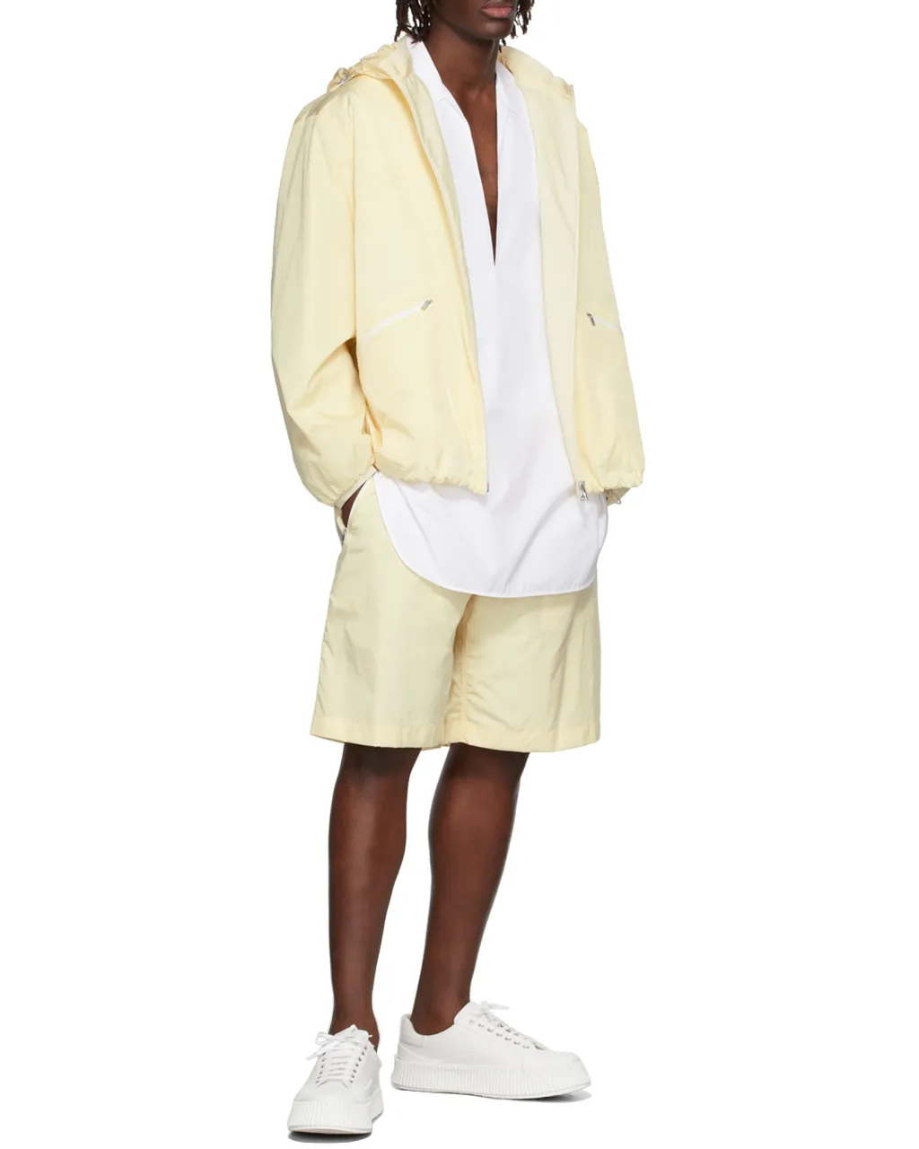 Drawstring-Waistband Shorts