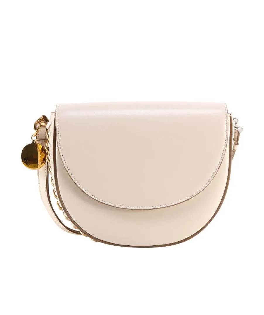 Stella Mccartney Frayme Medium Flap Shoulder Bag