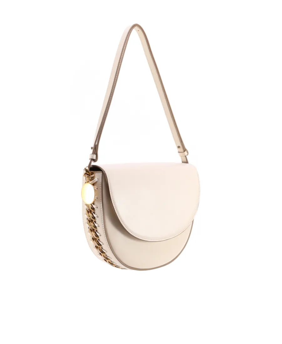 Stella Mccartney Frayme Medium Flap Shoulder Bag