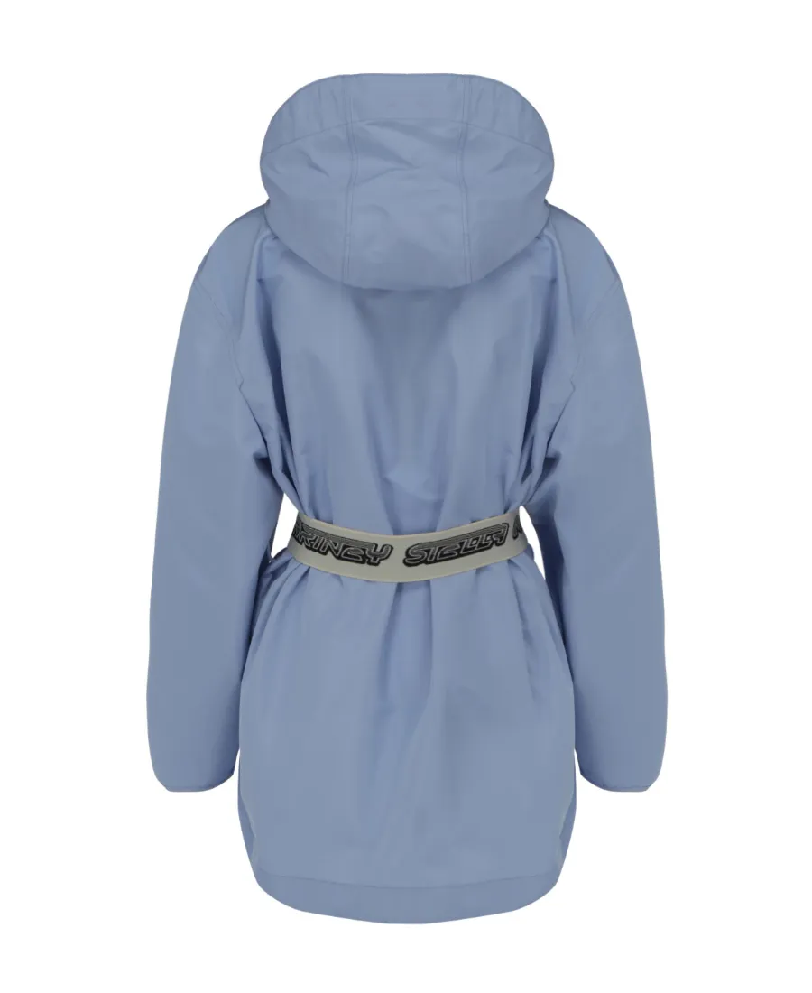 Belted Hooded Jacket