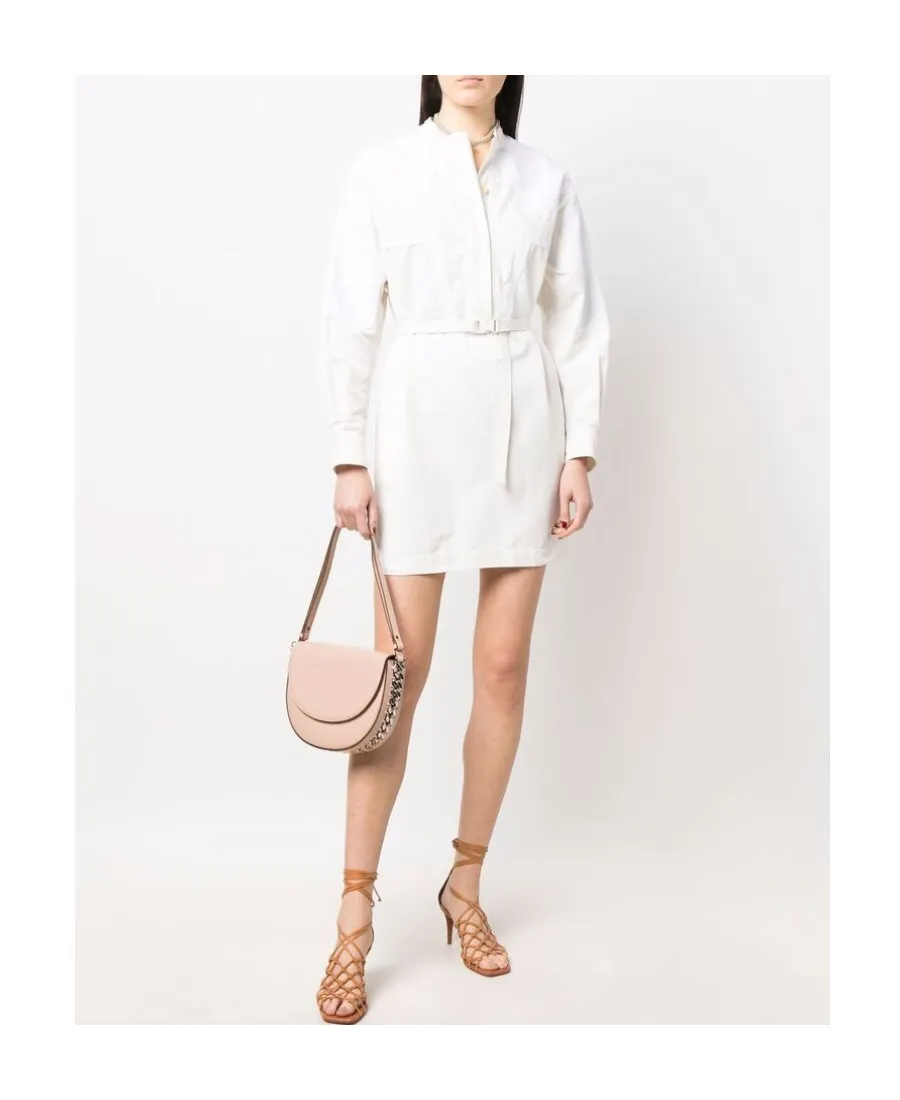 Stella Mccartney Chain-Trimmed Foldover Top Shoulder Bag