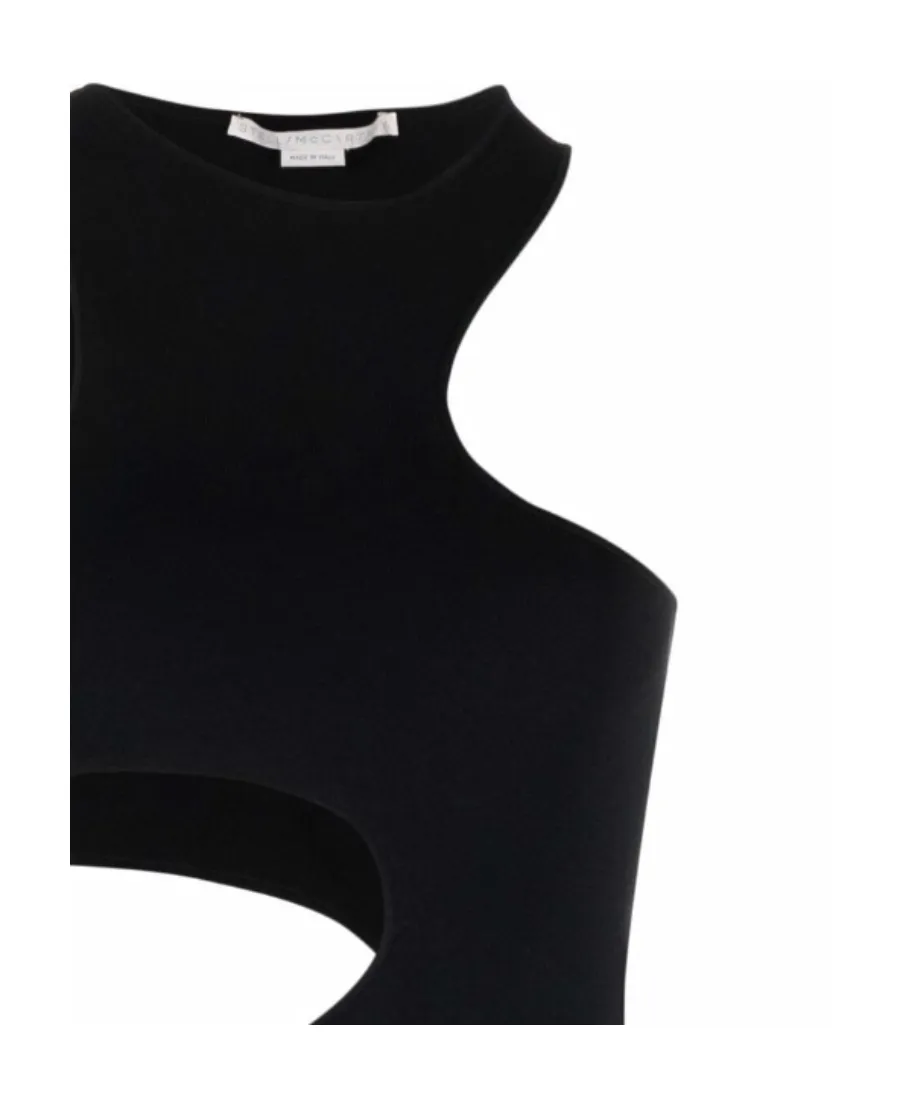 Stella Mccartney Cut Out Crewneck Tank Top