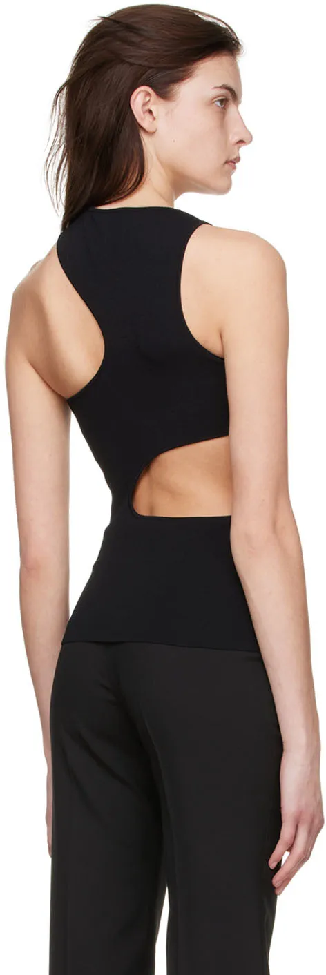 Stella Mccartney Cut Out Crewneck Tank Top