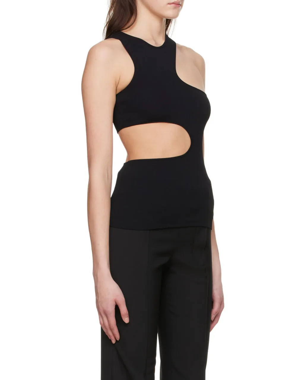 Stella Mccartney Cut Out Crewneck Tank Top