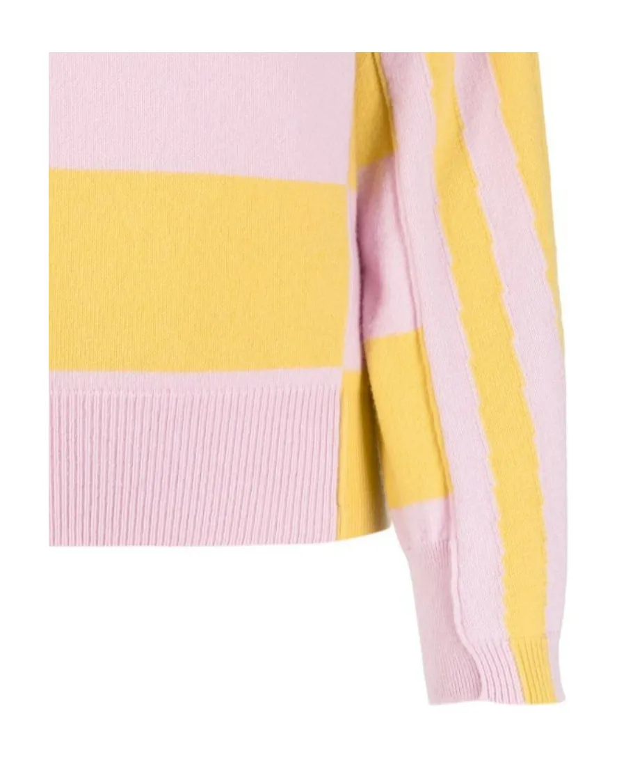 Stella Mccartney Colorblock Crewneck Sweater