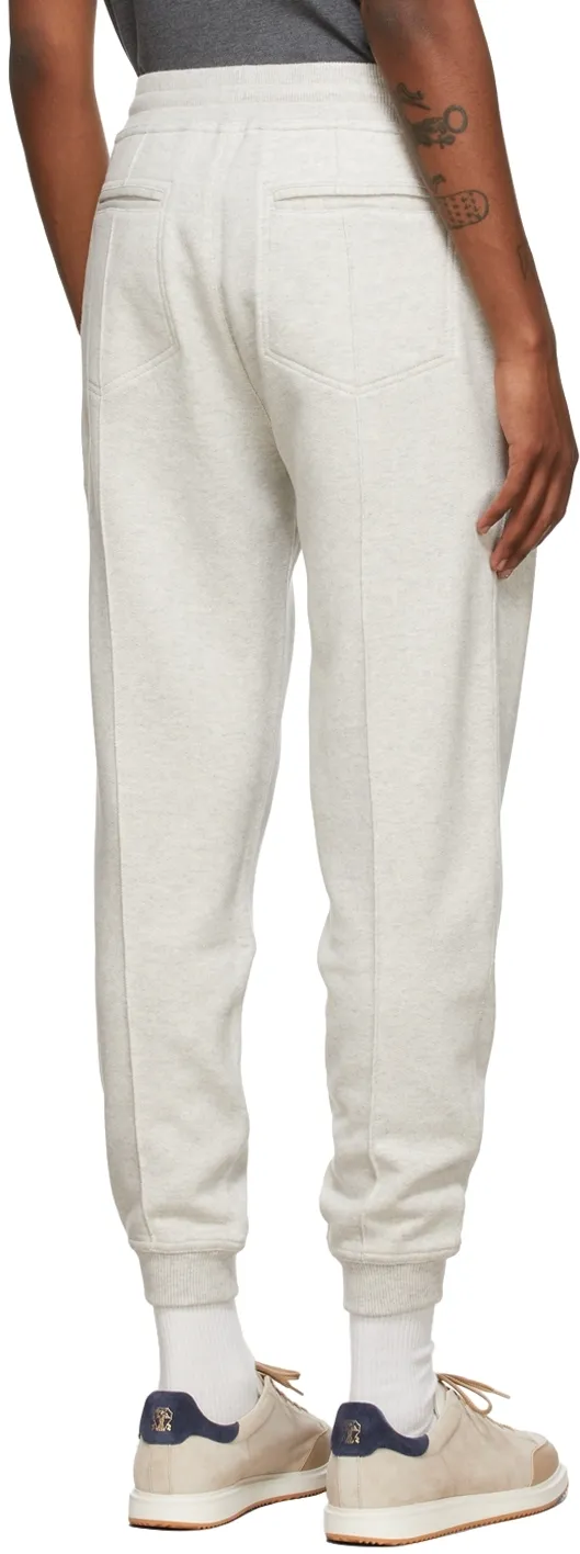 Drawstring-Waist Tapered Track Pants