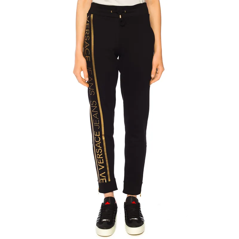 Cotton Striped Sweatpants
