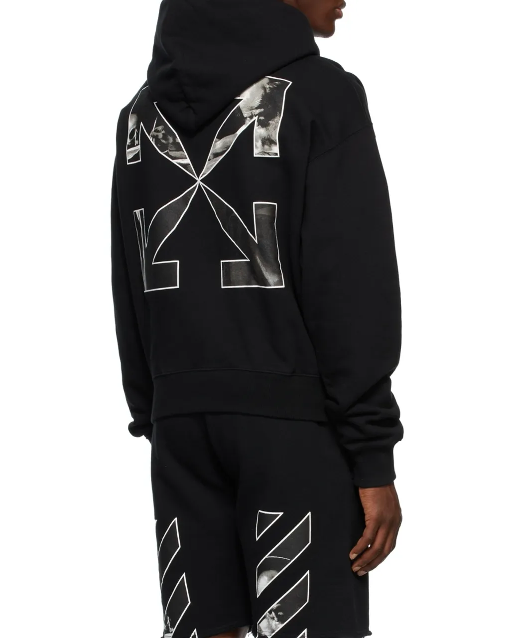 Off-White Caravaggio Arrow Over Drawstring Hoodie