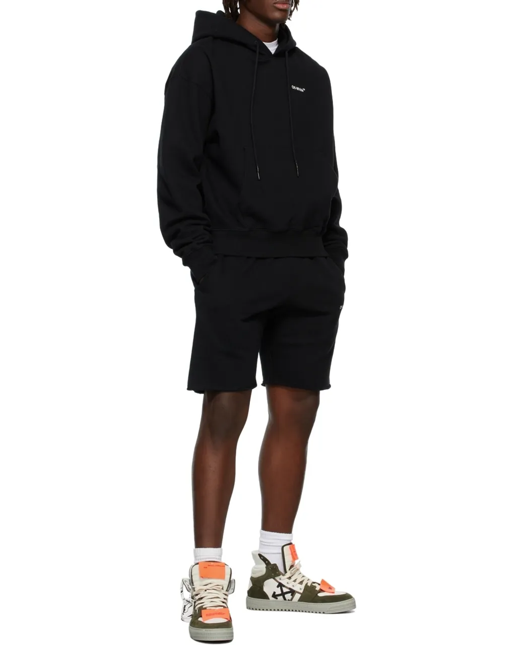 Off-White Caravaggio Arrow Over Drawstring Hoodie