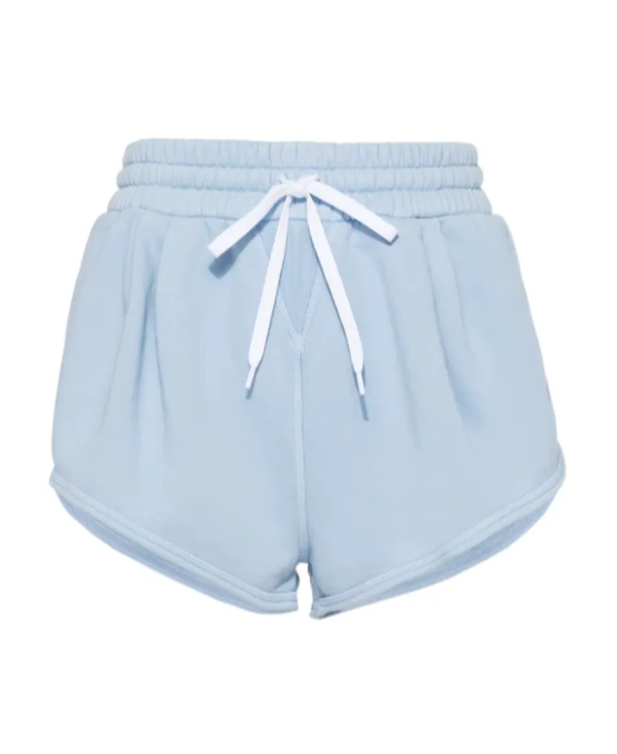 Garment-Dyed Cotton Fleece Shorts