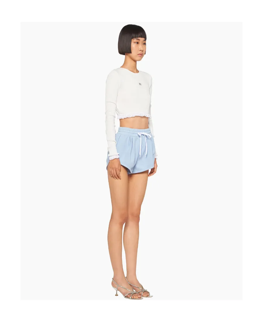 Garment-Dyed Cotton Fleece Shorts