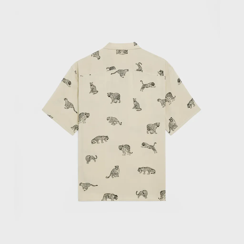 Hawaiian Shirt In Printed Viscose