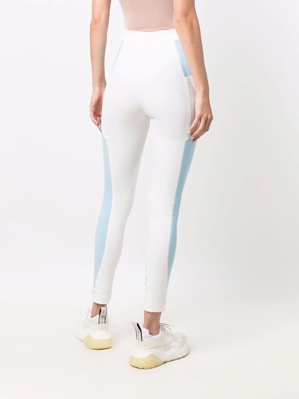 Stella Mccartney Logo Printed High Waist Leggings