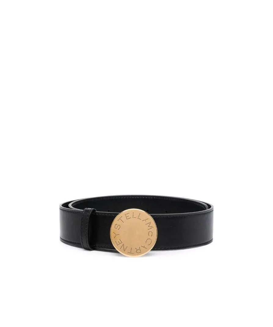 Stella Mccartney Logo Plaque Buckle Belt