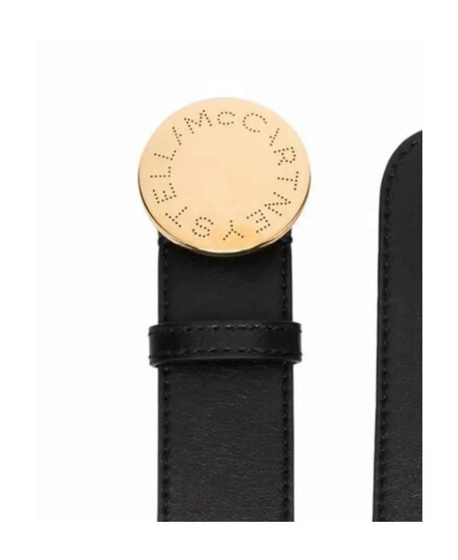 Stella Mccartney Logo Plaque Buckle Belt