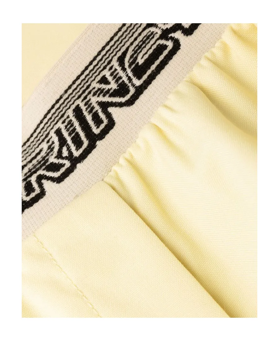 Stella Mccartney Logo Tape Wide-Leg Trousers