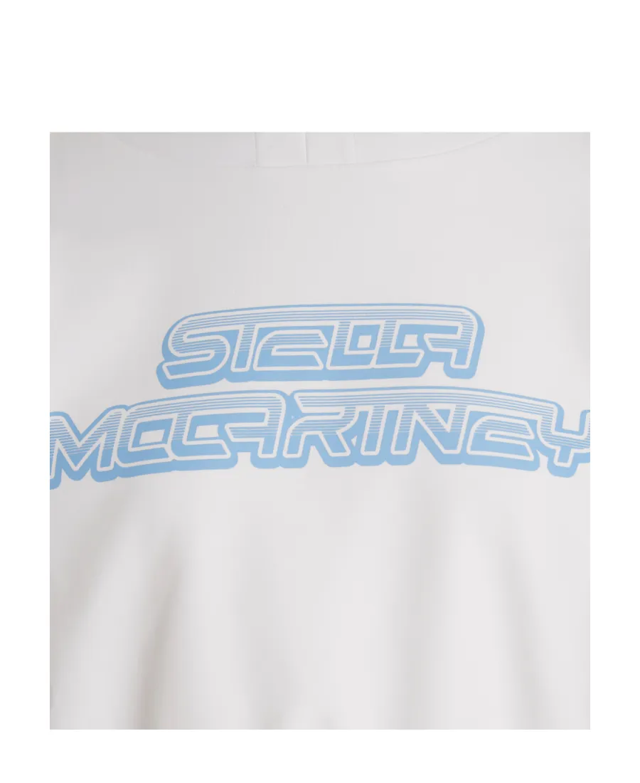 Stella Mccartney Logo Printed Color-Block Hoodie