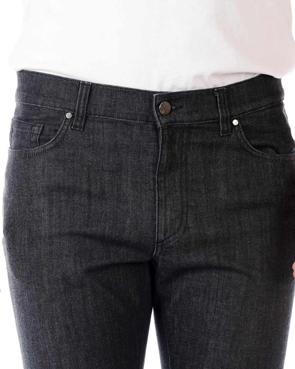 Straight Slim-Fitting Jeans