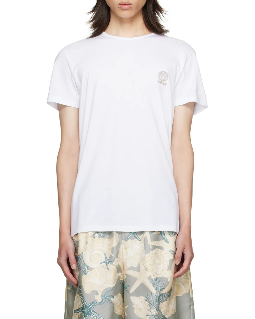Versace 2-Pack Crewneck T-Shirts