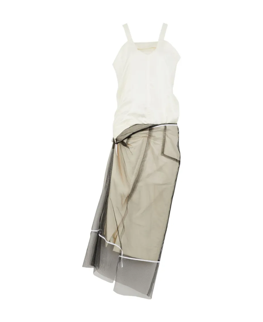 Anonymity Of The Lining' Calico Dress
