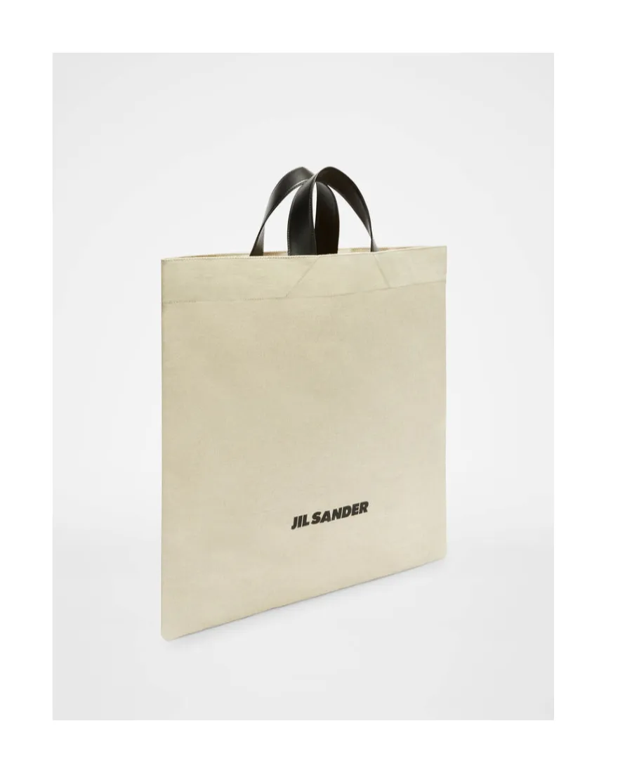 Logo Print Tote Bag