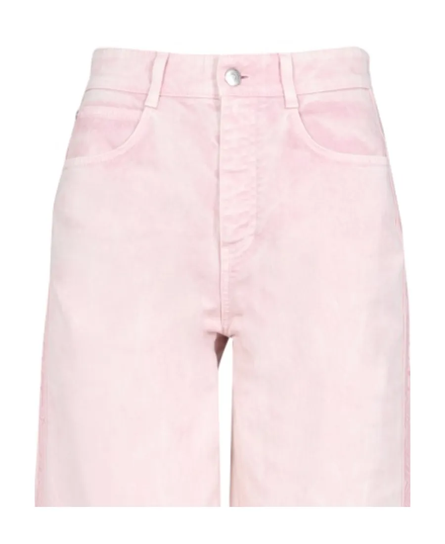 Logo-Tape Wide Jeans