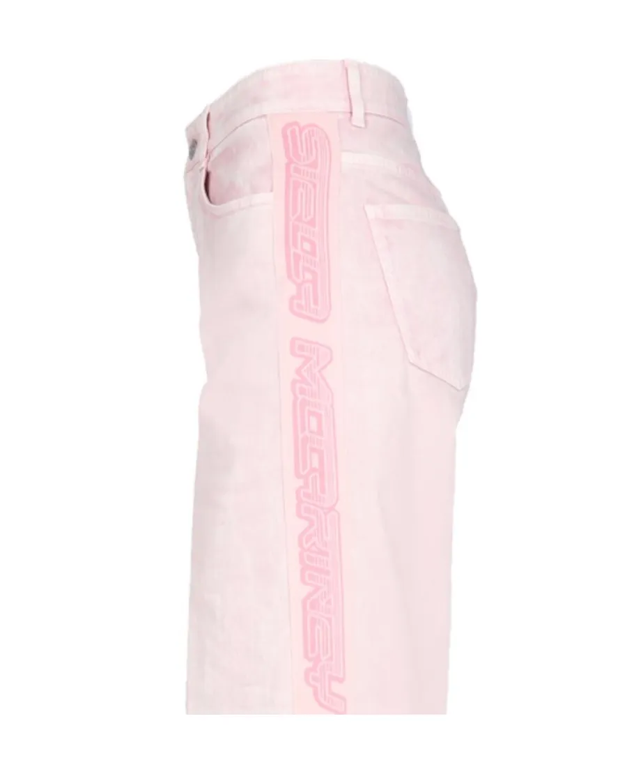 Logo-Tape Wide Jeans