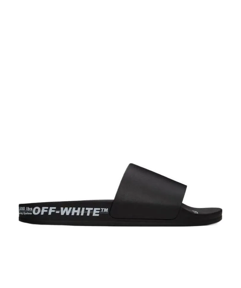 Off-White Logo Printed Industrial Slides