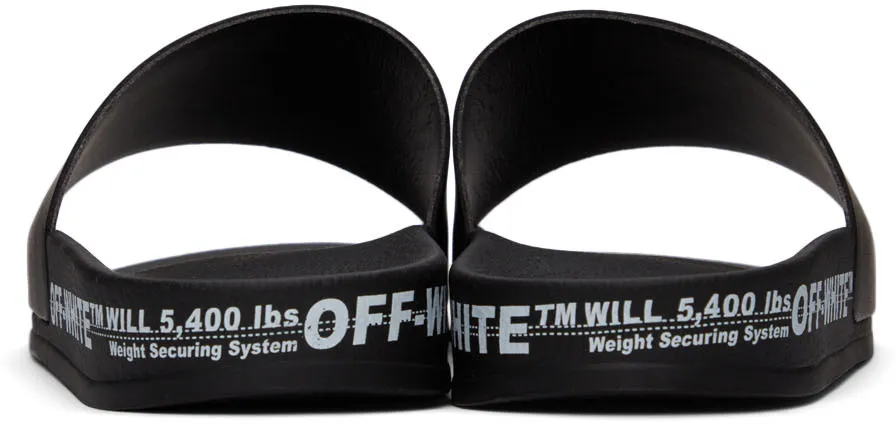 Off-White Logo Printed Industrial Slides